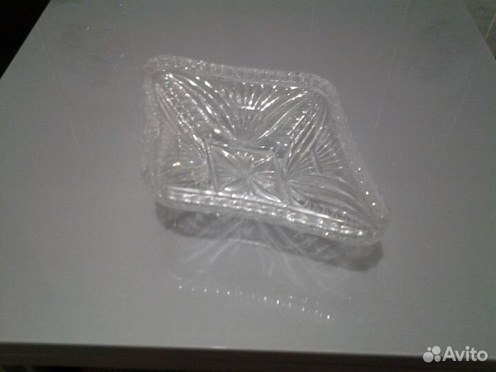 Хрустальная ваза-Ромбик