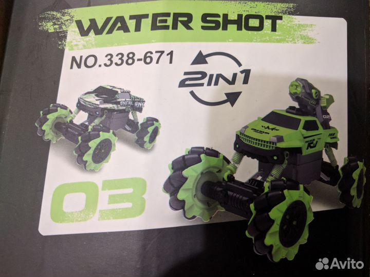 Машина на Р/У- Джип Crawl Rock Crawler 2 в 1,4WD