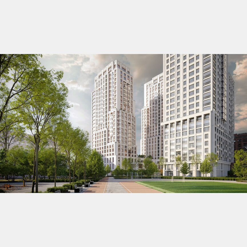 2-к. квартира, 82,9 м², 10/27 эт.