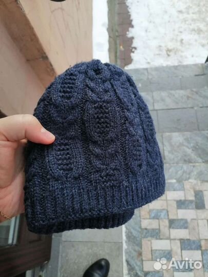 Шапка и шарф набор