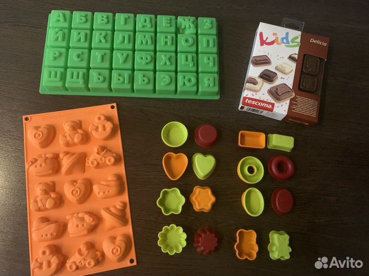 Детские формочки для кексов и печенья