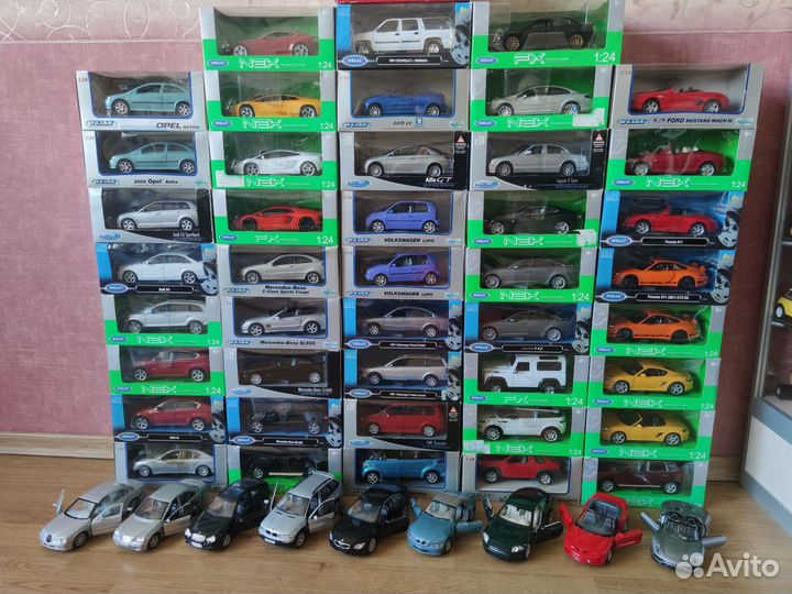 308 моделей 1/24-1/27 Bburago/Welly/Maisto/Schabak