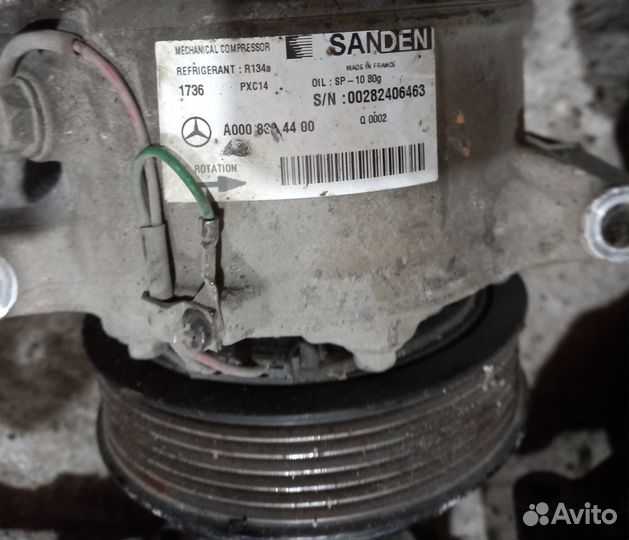 Компрессор кондиционера Mercedes