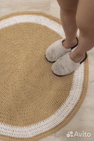 Ковер ручной работы, ковер из шнура