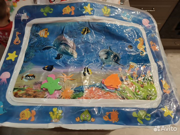 Развивающий водный коврик для малышей