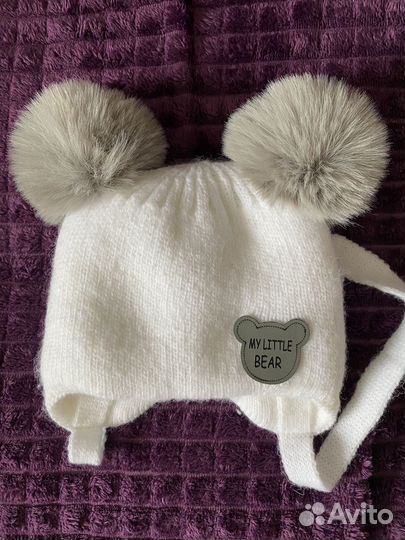 Шапка детская зимняя