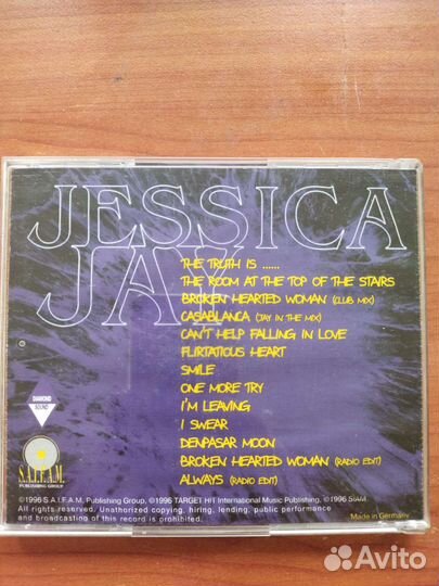 CD диск jessica JAY