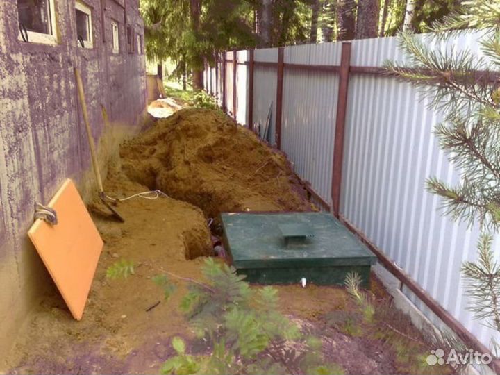 Септик эко Диамант 4 переливной