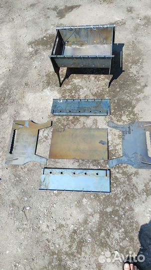 Мангал разборный 3 мм