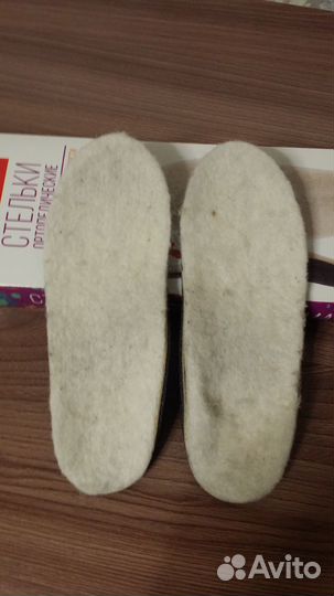 Ортопедические стельки детские,зима 27 р-р(18 см)