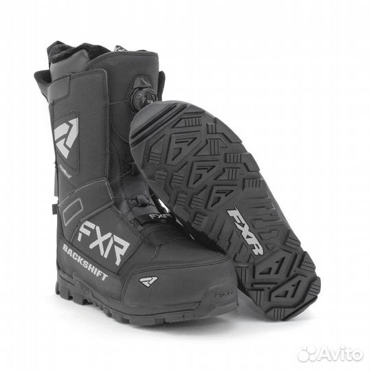 Ботинки FXR Backshift BOA с чулком Black 210703-10