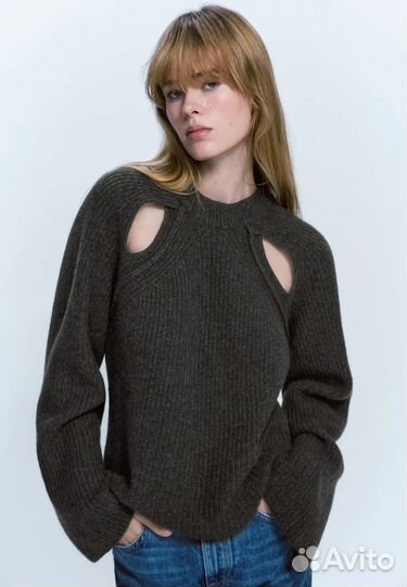 Massimo dutti свитер S шерсть