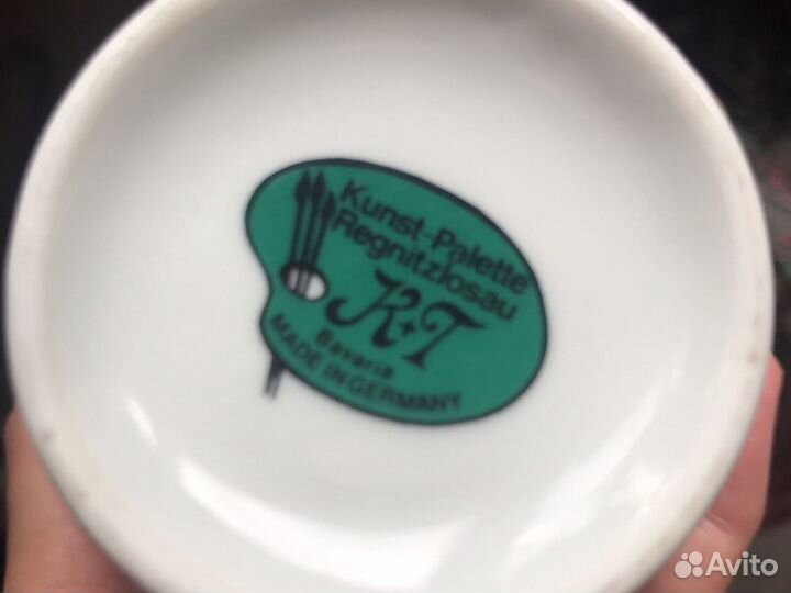 Две немецкие вазочки- фарфор