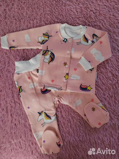 Костюм детский кофта и штаны, 68,74,80 размер