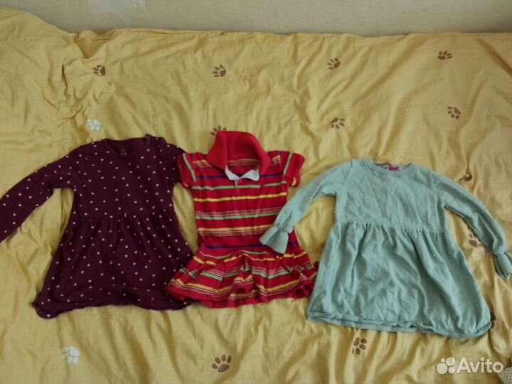 Платье для девочки пакетом