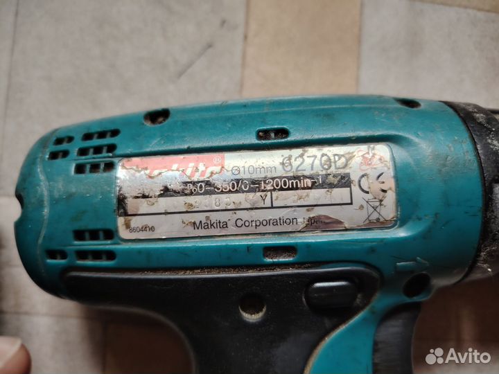 Шуруповерт makita 12v