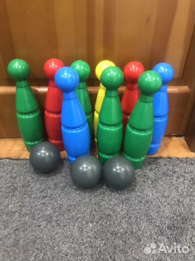Кегли детские