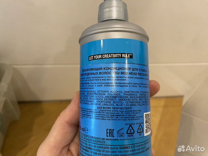 Bed head tigi recovery увлажняющий кондиционер