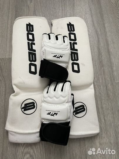 Перчатки защита голени