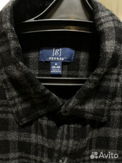 Рубашка фланелевая george