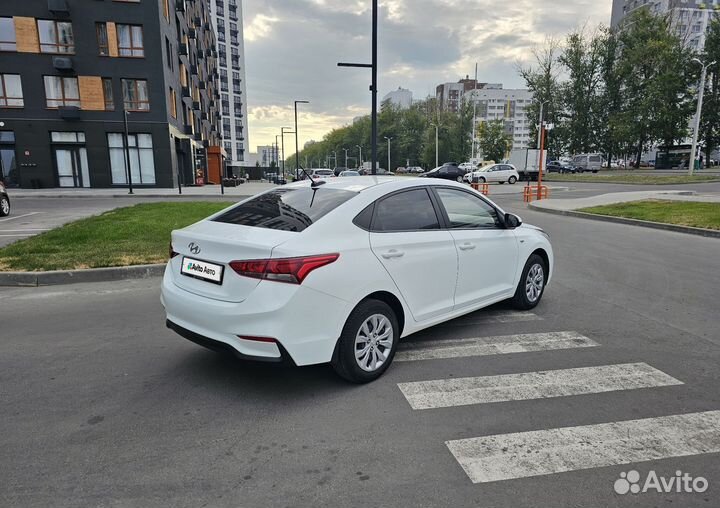 Hyundai Solaris 1.6 МТ, 2019, 102 000 км