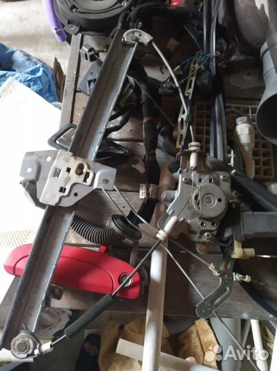 Обшивка переднее, регулировка зеркал, hyundai getz