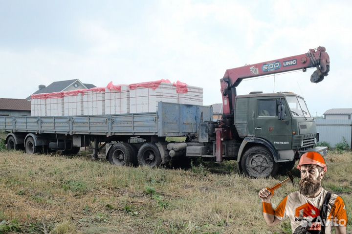 Газо-блоки стеновые бп 100x250x625