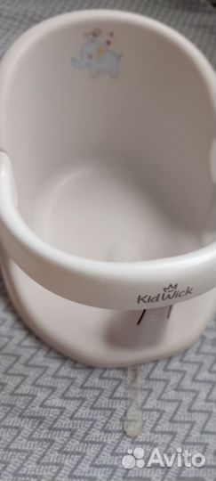 Сиденье для купания детей Kidwick Немо, серый