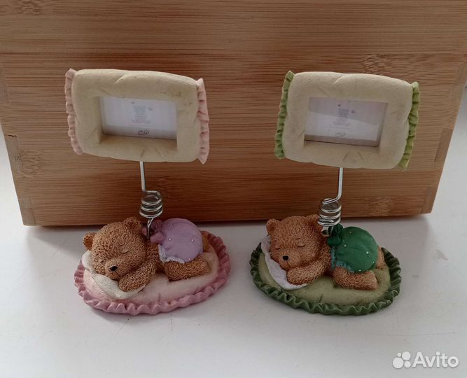 Фоторамки для близнецов с мишками