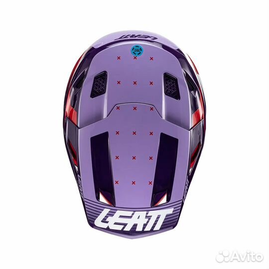 Кроссовый шлем Leatt Moto 7.5 Helmet Kit, SunDown