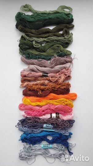 Нитки мулине