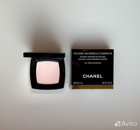 Chanel пудра 507 rose blossom