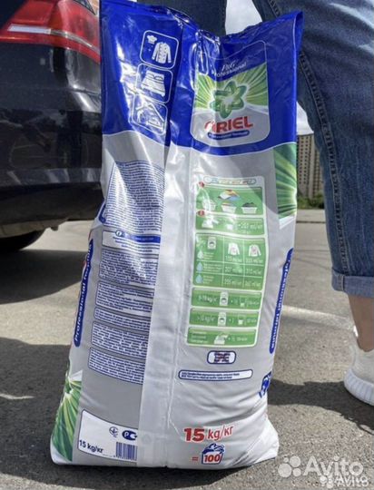 Стиральный порошок 15 кг : Тайд, Ариэль
