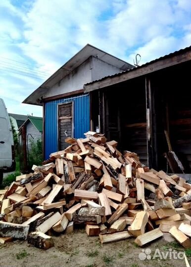 Дрова Береза от 1 куба в Сертолово