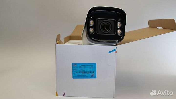 AHD/TVI/CVI Видеокамера ST-S2125 PRO fullcolor 3.6