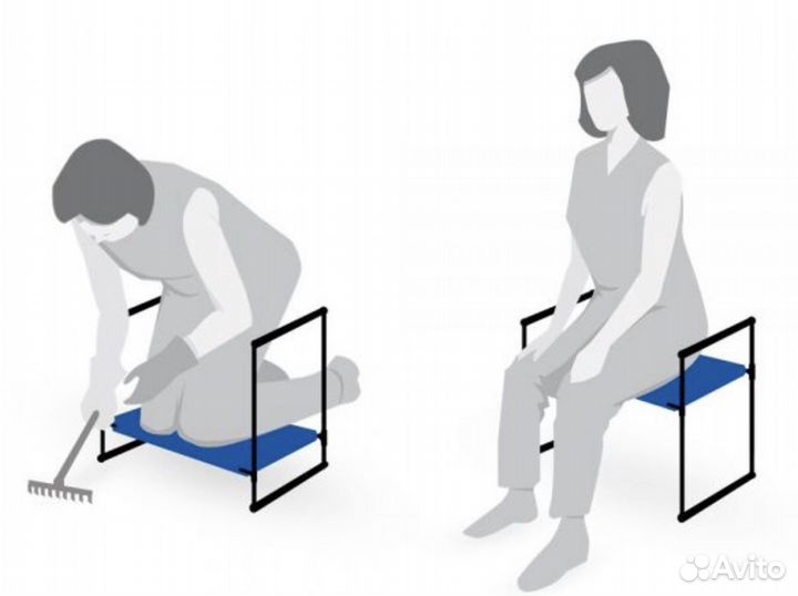 Скамейка садовая «перевертыш»