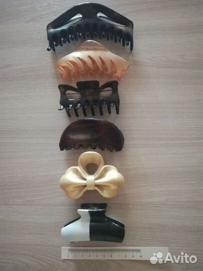 Аксессуары для волос-зажимы и крабы