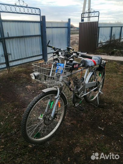 Велосипед бензиновый