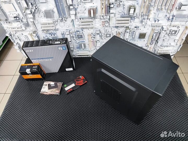 Офисный пк (Intel Celeron G5905\8DDR4\SSD240)