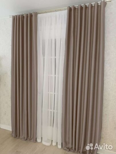 Шторы новые. Блэкаут