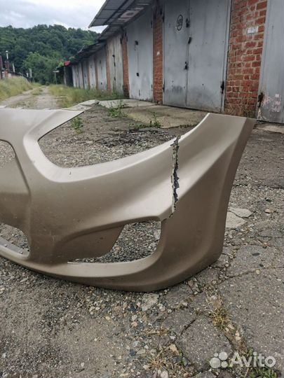 Бампер hyundai solaris