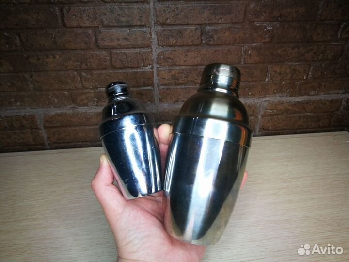 Шейкеры для коктейлей. Нержавеющая сталь. Япония