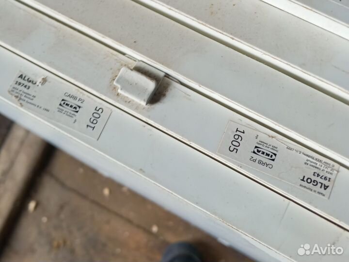 Полки IKEA algot 58*80 5 штук