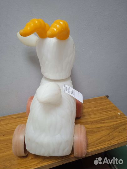 Игрушка козлик каталка СССР