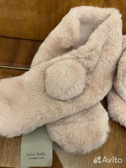 Комплект, шапочка+шарфик