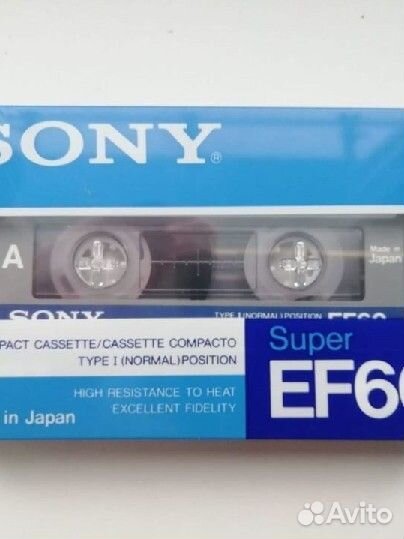 Аудиокассета Sony EF60s