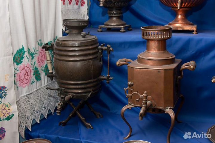 Самовар на дровах б/у расчет на месте сами берем