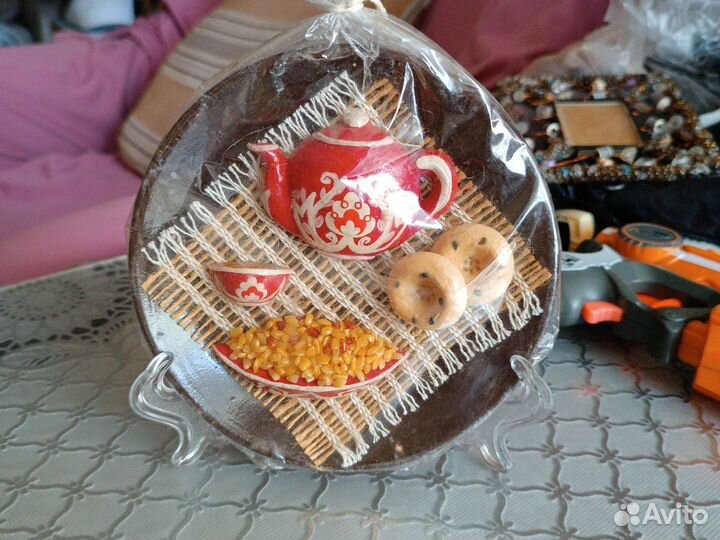 Тарелка декоративная