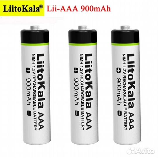 Аккумуляторные батарейки NiMH LiitoKala1.2v аа,ааа