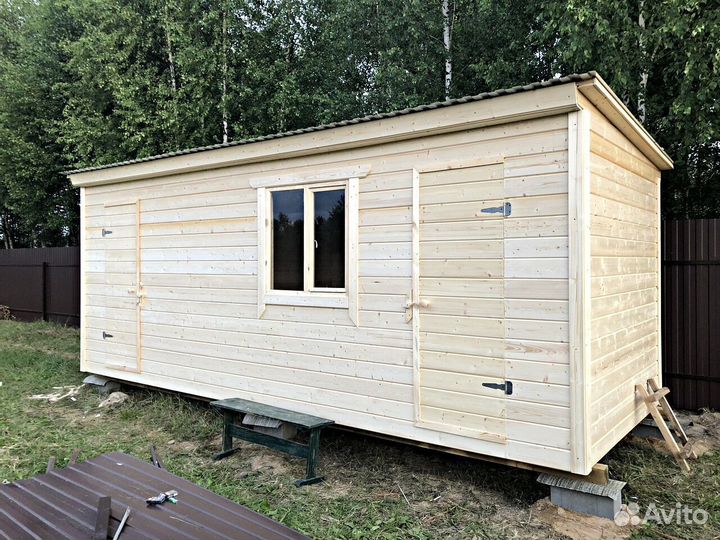 Бытовка зимняя блок-контейнер